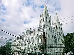 The Minor Basilica of San Sebastián is the only all-steel church in Asia.[247]