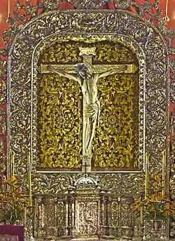 Cristo de La Laguna, Flemish-Brabanzon origin, 1510–14. San Cristóbal de La Laguna, Spain