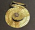 Gold from the Sarasau hoard, Romania, c. 1300-1200 BC[152]