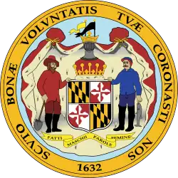 Seal of Maryland (reverse)