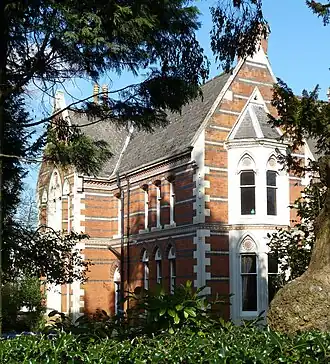 Ampton Road no. 12, Edgbaston, Birmingham, the UK, by John Henry Chamberlain, 1855[55]