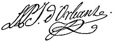 Louis Philippe II Philippe Égalité's signature