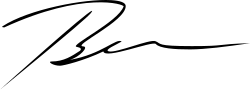 Beau Biden signature