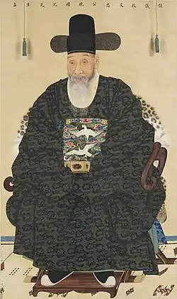 Joseon's Sim Hwan-ji in Gwanbok