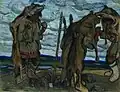 Sorcerers by Nicholas K. Roerich, which depicts ulfheðnar performing a ritual.
