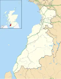 Ayr is located in South Ayrshire