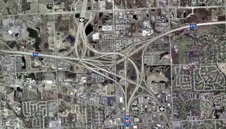 Satellite photo