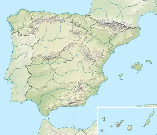 Peninsular War is located in Spain
