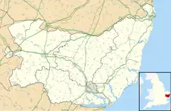 Bury St Edmunds is located in Suffolk