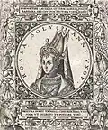 Engraving of Hürrem Sultan, by Johann Theodor de Bry (1596)
