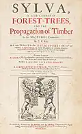 The first book edition of Sylva