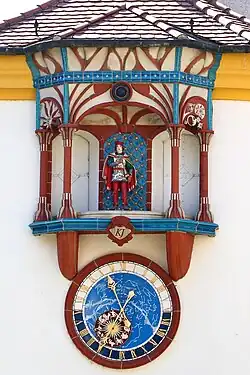 Astronomical clock in Székesfehérvár