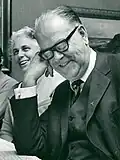 Erlander during the 1966 municipal elections