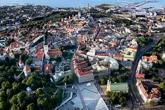 Tallinn Old Town, Estonia