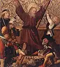 Crucifixion of st Andrew 1470-1480