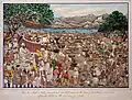 Langar at the camp of Bir Singh Naurangabad, Punjab, c. 1850