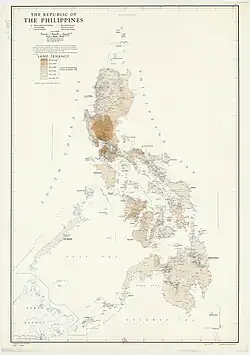1947 map of the Philippines