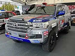 J200 Land Cruiser raced by Team Land Cruiser Toyota Auto Body in the Dakar Rally