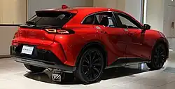 Rear view of Crown Sport Z (AZSH36W, Japan)
