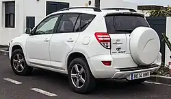 Second facelift RAV4