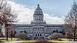 A large, domed building