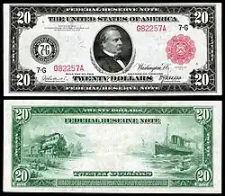 1914 $20 Federal Reserve Note
