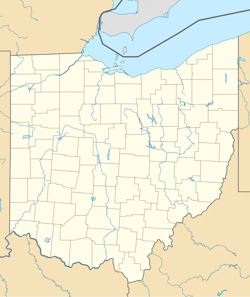 Ohio and Erie Canal is located in Ohio