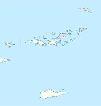 Saint Croix is located in the U.S. Virgin Islands