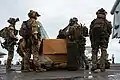 Coast Guardsmen, Marines and Sailors aboard USS Gerald R. Ford, 7 January 2026