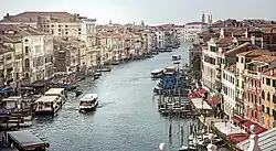 Grand Canal from Rialto to Ca' Foscari (2016)
