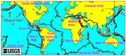 Volcano map