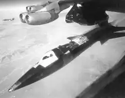 X-15 just after release
