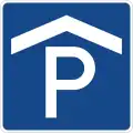 Sign 314-50 Parking garage