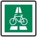 Sign 350.1 Bicycle highway