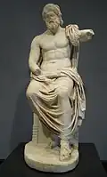 Marbury Hall Zeus, King of the Gods, at the Getty Villa