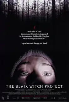 A person's face crying in fear in a dark forest background