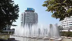 Fountains in Republic Square