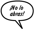 MADRE DE SONNY: ¡No lo abras!