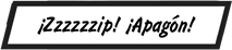 PIE DE IMAGEN: ¡Zzzzzzip! ¡Apagón!