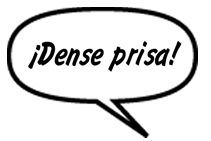 MAESTRA DE GIMNASIA: ¡Dense prisa!