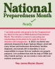 Del. James Moylan (Guam)  Member, House Armed Services Committee: Subcommittee on Readiness  “I am both ecstatic and proud to be the Congressional Co- Chair for this year’s FEMA National Preparedness Month. This initiative is crucial in educating and empowering communities to be ready for natural disasters and emergencies. In 2023, my district was adversely impacted by Super Typhoon Mawar, which left many homes and businesses demolished, families displaced, and schools left in shambles. It is our responsibi